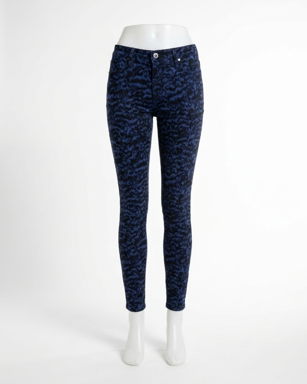 NEW AG JEANS farrah skinny ankle jeans in blue